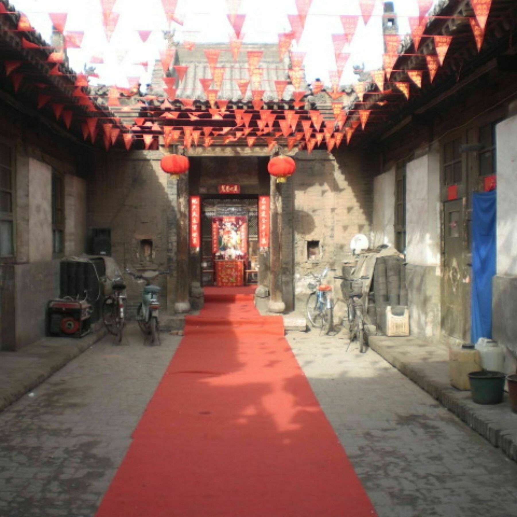 Old Wu'S House Hotel Pingyao Buitenkant foto